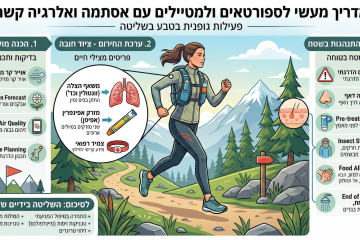 מטיילים ומתאמנים עם אסתמה ואלרגיה? המדריך לפעילות בטוחה בטבע